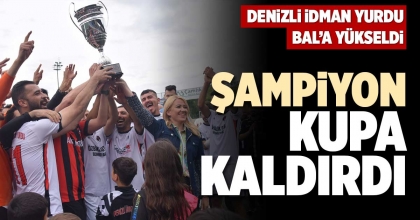 ŞAMPİYON KUPA KALDIRDI