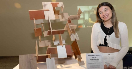 SANAYİ ATIKLARI SANAT ESERİNE DÖNÜŞTÜ  