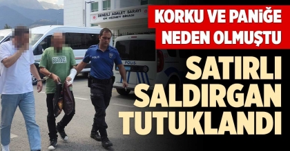SATIRLI SALDIRGAN TUTUKLANDI