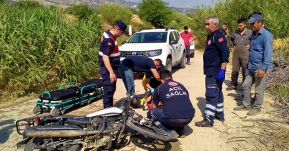 SU TANKERİ İLE ÇARPIŞAN MOTOSİKLET SÜRÜCÜSÜ YARALANDI  