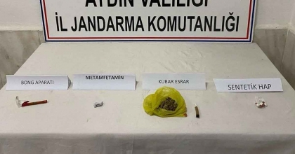 ŞÜPHELİ ŞAHISLARDAN UYUŞTURUCU ÇIKTI