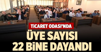 DENİZLİ TİCARET ODASI’NDA ÜYE SAYISI 22 BİNE DAYANDI