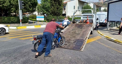 TİCARİ ARACA ARKADAN ÇARPAN SÜRÜCÜ YARALANDI  