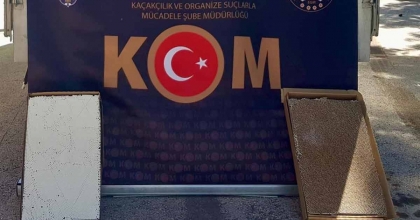 UŞAK’TA KAÇAK MAKARON ELE GEÇİRİLDİ  