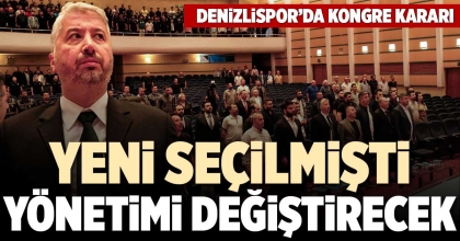 YENİ SEÇİLMİŞTİ YÖNETİMİ DEĞİŞTİRECEK