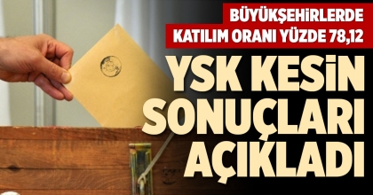 YSK KESİN SONUÇLARI AÇIKLADI