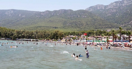 'SAKİN KENT'TE TATİLCİ YOĞUNLUĞU DEVAM EDİYOR  