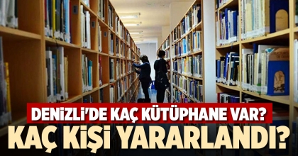 DENİZLİ'DE KAÇ KÜTÜPHANE VAR?