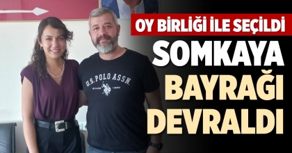 SOMKAYA BAYRAĞI DEVRALDI