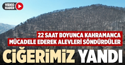 CİĞERİMİZ YANDI