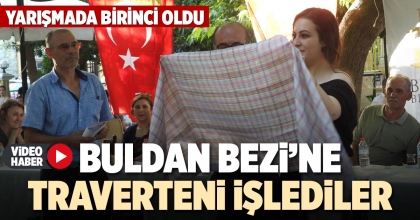 BULDAN BEZİ’NE TRAVERTENİ İŞLEDİLER
