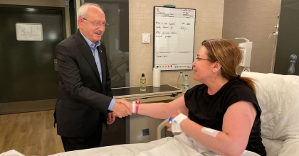 KILIÇDAROĞLU’NDAN KARACA’YA ZİYARET