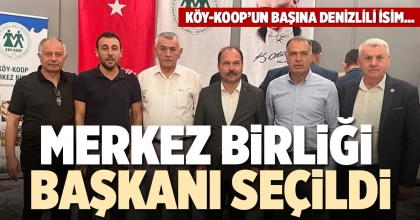 MERKEZ BİRLİĞİ BAŞKANI SEÇİLDİ