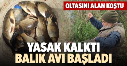 YASAK KALKTI, AV BAŞLADI