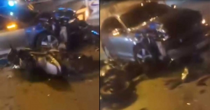 18 YAŞINDAKİ MOTOSİKLET SÜRÜCÜSÜ KAZADA HAYATINI KAYBETTİ  
