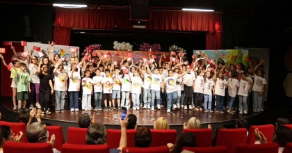 87 MİNİK KURSİYER SERTİFİKASINI ALDI