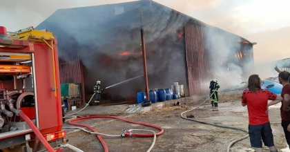 ACIPAYAM’DA KORKUTAN YANGIN