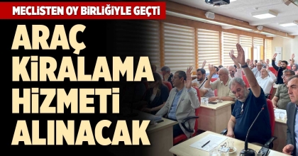  ARAÇ KİRALAMA HİZMETİ ALINACAK