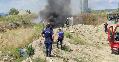 HİSARCIK İTFAİYE PERSONELİNE YANGIN EĞİTİMİ  