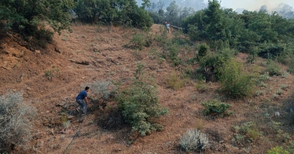 MANİSA’DAKİ ORMAN YANGINI SÖNDÜRÜLDÜ