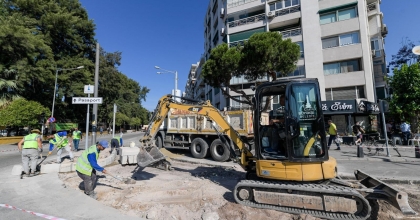 93 ARAÇLIK AÇIK OTOPARK ALANI YAPILIYOR  