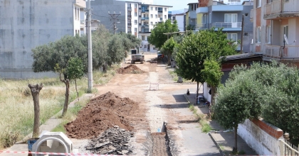 SEL MAĞDURU HACIİSHAK MAHALLESİNE YAĞMUR SUYU HATTI