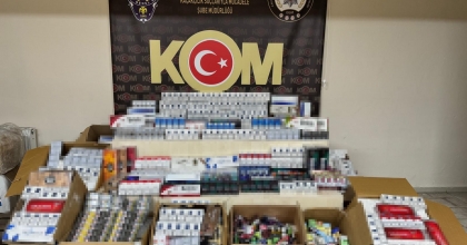 İZMİR'DE 33 KAÇAKÇILIK OPERASYONU