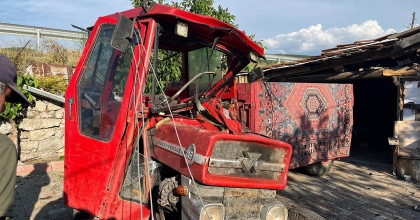 TAVŞANLI'DA TRAFİK KAZASI: 1 YARALI