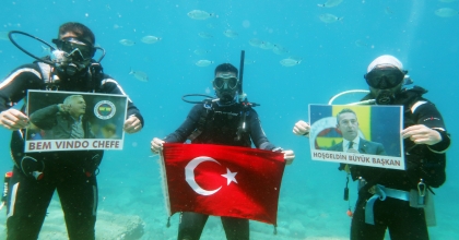 DALGIÇLARDAN ALİ KOÇ VE MOURİNHO'YA DESTEK