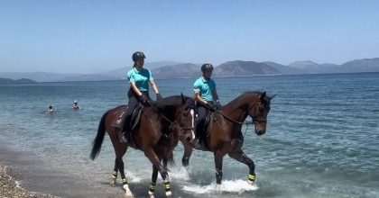 AYDIN’DA ATLI JANDARMA TİMİ GÖREVE BAŞLADI   