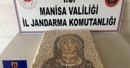 MERYEM ANA FİGÜRLÜ MOZAİK ELE GEÇİRİLDİ