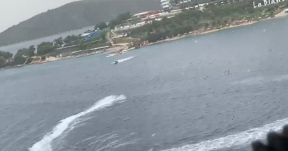 YANGIN UÇAĞINA JETSKİ ENGELİ