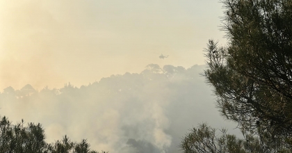 UŞAK'TAKİ YANGIN 40’INCI SAATİNDE KONTROL ALTINA ALINDI