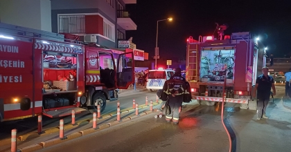 AYDIN DEVLET HASTANESİ'NDE YANGIN ÇIKTI