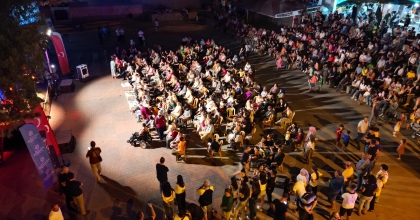 KUYUCAK'TA YAZ KONSERİ VE MİLLİ MAÇ COŞKUSU