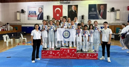 BÜYÜKŞEHİR TEKVANDOCULARI MUĞLA ŞAMPİYONU OLDU   