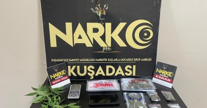 UYUŞTURUCU ALIŞ-VERİŞİ SIRASINDA SUÇÜSTÜ YAKALANDILAR  