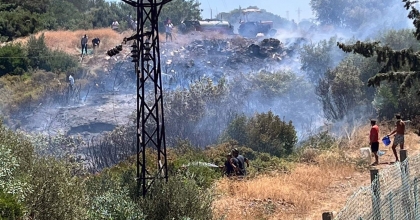 ELEKTRİK TRAFOSU ÖNCE PATLADI SONRA ALEV ALDI
