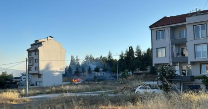 TAVŞANLI'DA BOŞ ARAZİDE ÇIKAN YANGIN KISA SÜREDE SÖNDÜRÜLDÜ  