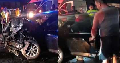 AYDIN’DA İKİ OTOMOBİL ÇARPIŞTI :8 YARALI
