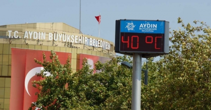 AYDIN’DA TERMOMETRELER 40 DERECEYİ GÖSTERECEK  