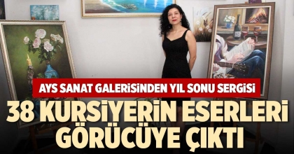 AYS SANAT GALERİSİNDEN YIL SONU SERGİSİ