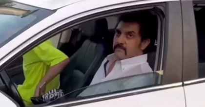 BAYHAN GAZETECİLERİN ÜZERİNE YÜRÜDÜ