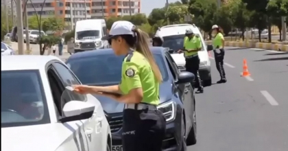 BİR HAFTADA YÜZ BİNLERCE SÜRÜCÜYE İŞLEM