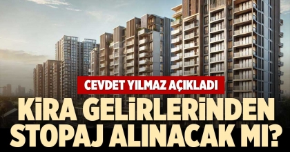 CEVDET YILMAZ AÇIKLADI
