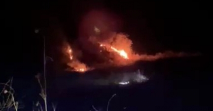 DENİZLİ’DE ORMAN YANGINI