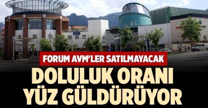 FORUM AVM'LER SATILMAYACAK