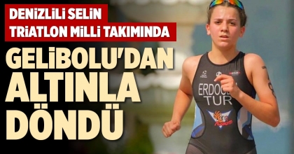 GELİBOLU'DAN ALTINLA DÖNDÜ