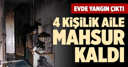 GÜLTEPE'DE EV YANGINI