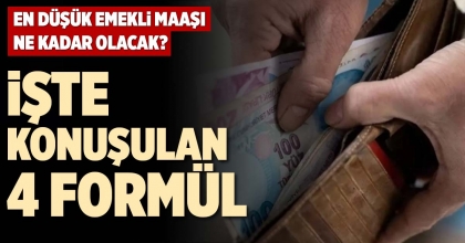 İŞTE KONUŞULAN 4 FORMÜL